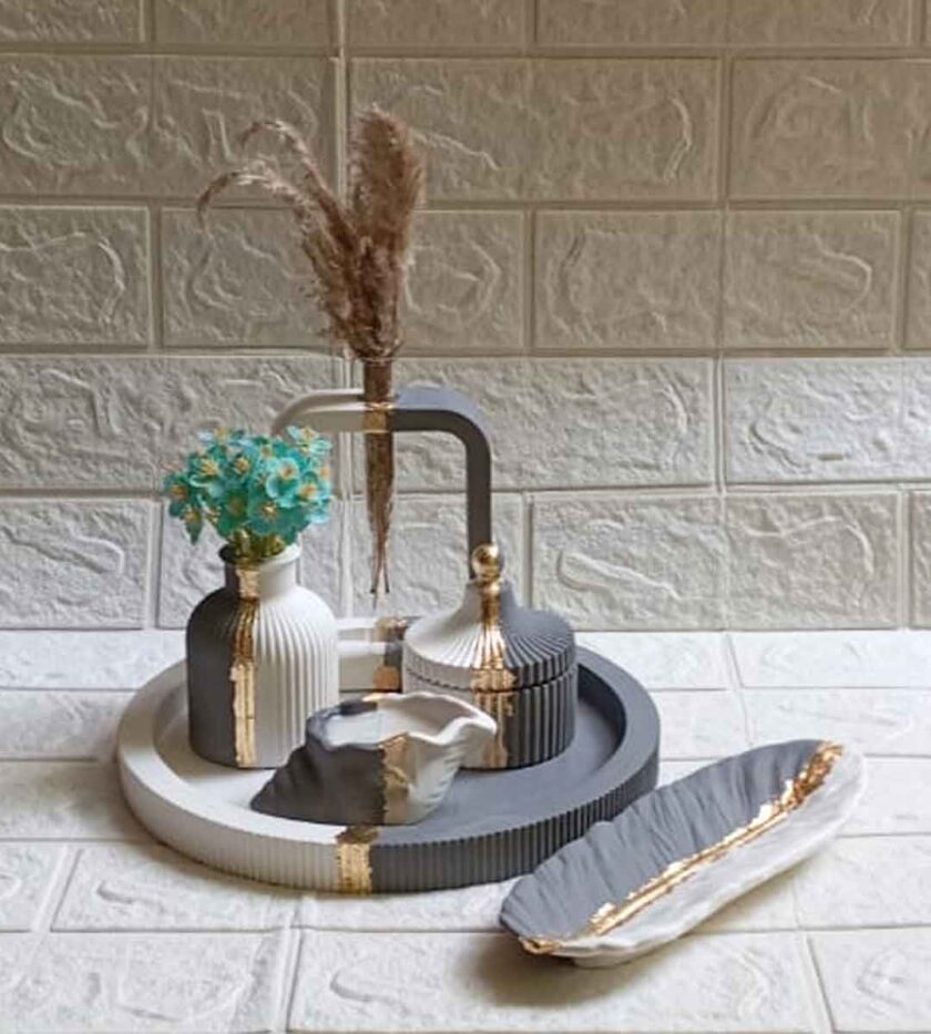 ROUND TRAY SET -2